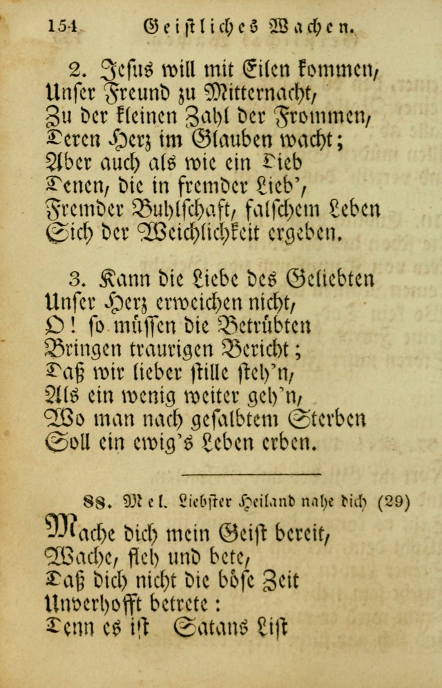 Die Gemeinschaftliche Liedersammlung: zum allgemeinen Gebrauch des wahren Gotrtesdienstes; mit einem inhalt sammt zweisachem Register versehen (4th Aufl) page 156