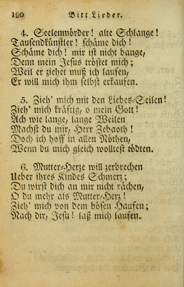 Die Gemeinschaftliche Liedersammlung: zum allgemeinen Gebrauch des wahren Gotrtesdienstes; mit einem inhalt sammt zweisachem Register versehen (4th Aufl) page 194