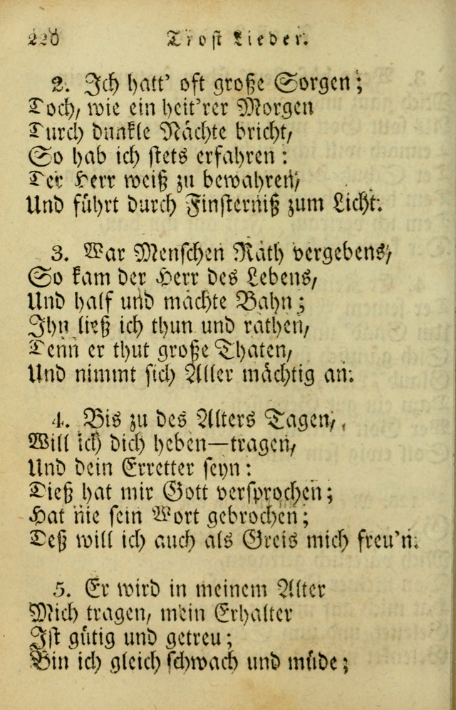 Die Gemeinschaftliche Liedersammlung: zum allgemeinen Gebrauch des wahren Gotrtesdienstes; mit einem inhalt sammt zweisachem Register versehen (4th Aufl) page 224