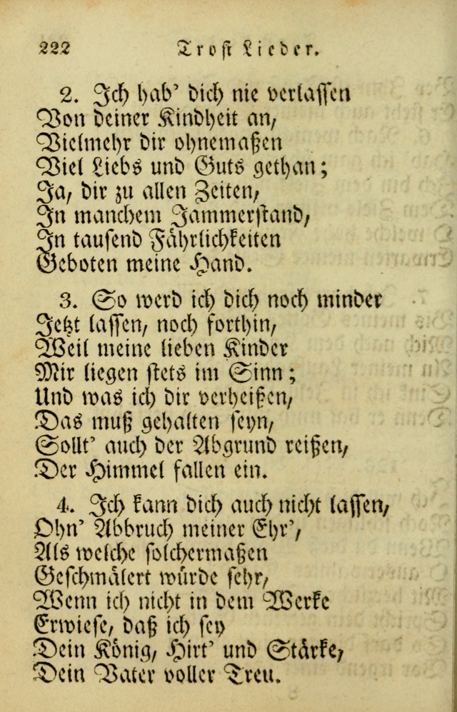 Die Gemeinschaftliche Liedersammlung: zum allgemeinen Gebrauch des wahren Gotrtesdienstes; mit einem inhalt sammt zweisachem Register versehen (4th Aufl) page 226