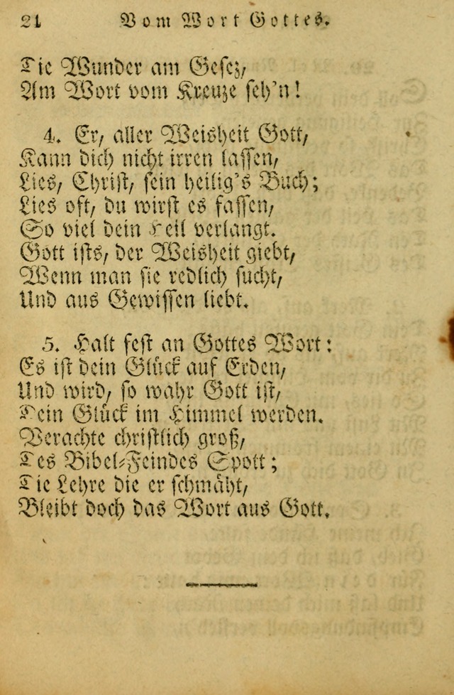 Die Gemeinschaftliche Liedersammlung: zum allgemeinen Gebrauch des wahren Gotrtesdienstes; mit einem inhalt sammt zweisachem Register versehen (4th Aufl) page 24