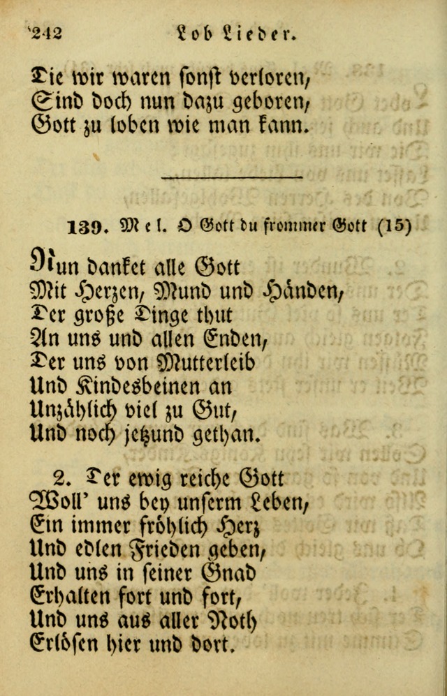 Die Gemeinschaftliche Liedersammlung: zum allgemeinen Gebrauch des wahren Gotrtesdienstes; mit einem inhalt sammt zweisachem Register versehen (4th Aufl) page 248