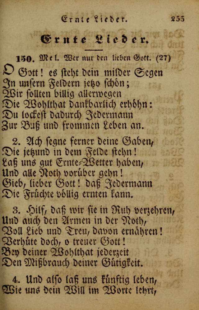 Die Gemeinschaftliche Liedersammlung: zum allgemeinen Gebrauch des wahren Gotrtesdienstes; mit einem inhalt sammt zweisachem Register versehen (4th Aufl) page 263