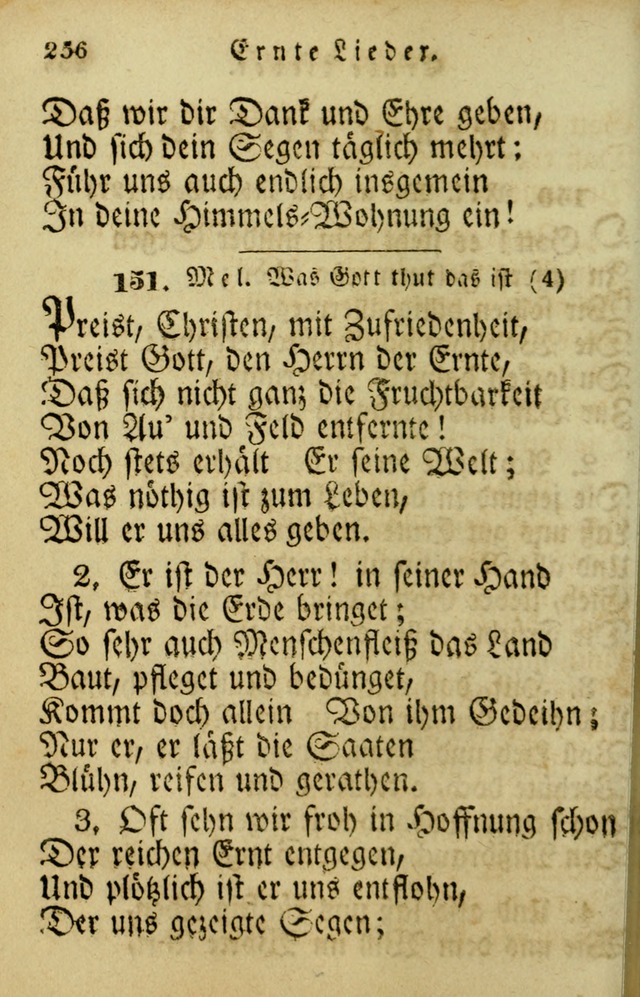 Die Gemeinschaftliche Liedersammlung: zum allgemeinen Gebrauch des wahren Gotrtesdienstes; mit einem inhalt sammt zweisachem Register versehen (4th Aufl) page 264