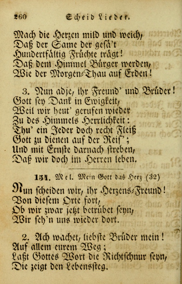 Die Gemeinschaftliche Liedersammlung: zum allgemeinen Gebrauch des wahren Gotrtesdienstes; mit einem inhalt sammt zweisachem Register versehen (4th Aufl) page 268