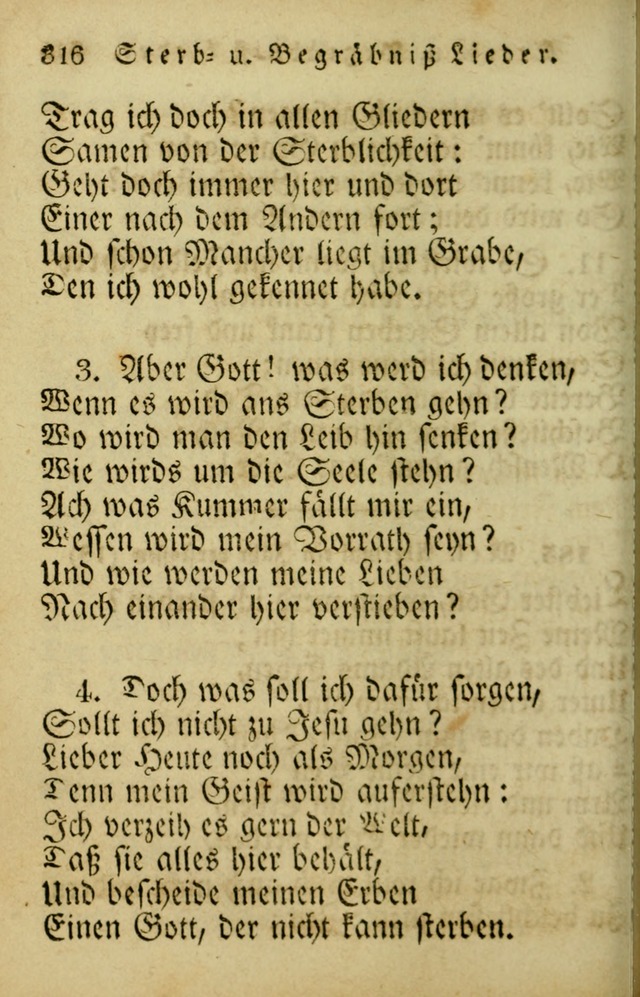 Die Gemeinschaftliche Liedersammlung: zum allgemeinen Gebrauch des wahren Gotrtesdienstes; mit einem inhalt sammt zweisachem Register versehen (4th Aufl) page 324