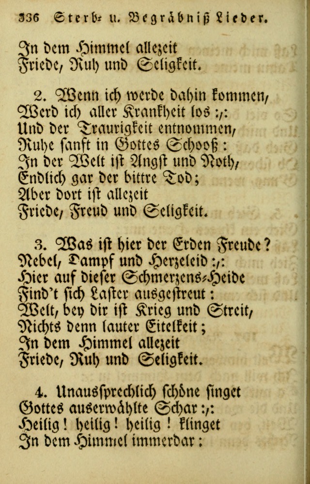 Die Gemeinschaftliche Liedersammlung: zum allgemeinen Gebrauch des wahren Gotrtesdienstes; mit einem inhalt sammt zweisachem Register versehen (4th Aufl) page 344