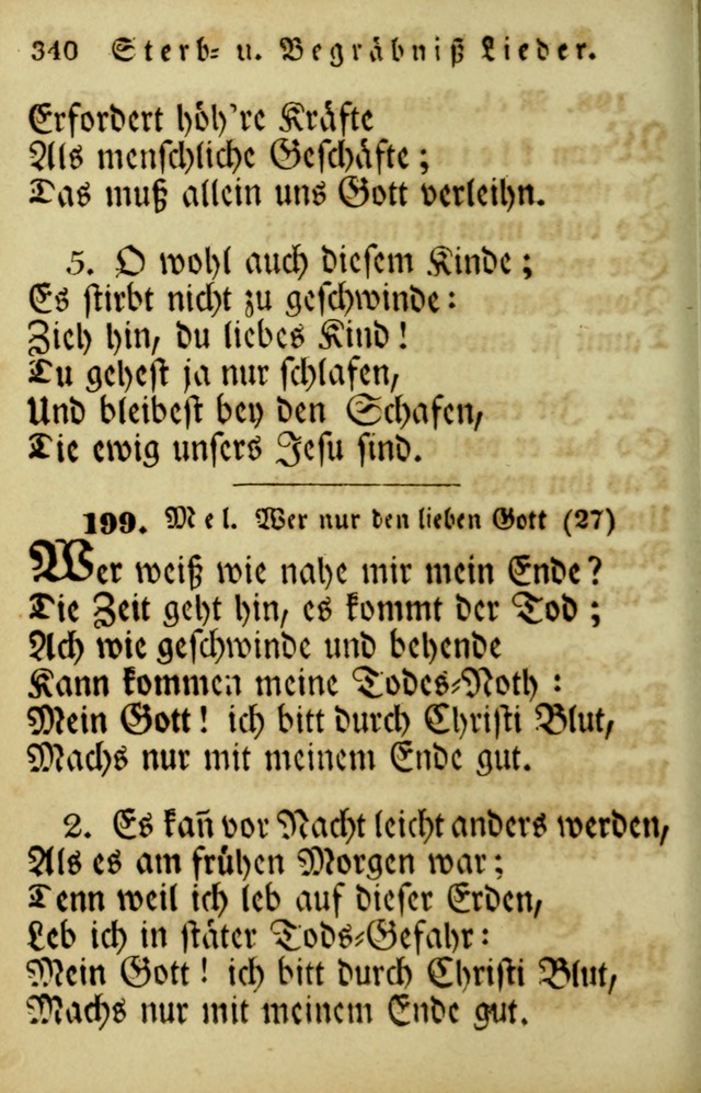 Die Gemeinschaftliche Liedersammlung: zum allgemeinen Gebrauch des wahren Gotrtesdienstes; mit einem inhalt sammt zweisachem Register versehen (4th Aufl) page 348