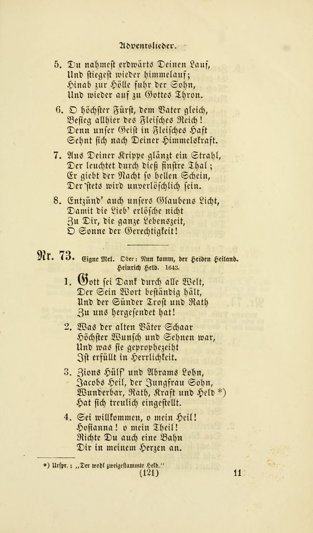 Deutsches Gesangbuch: eine auswahl geistlicher Lieder aus allen Zeiten der Christlichen Kirche page 118