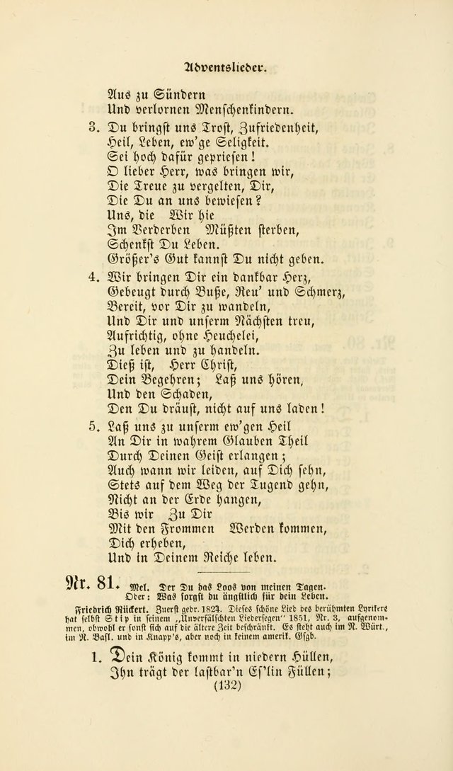 Deutsches Gesangbuch: eine auswahl geistlicher Lieder aus allen Zeiten der Christlichen Kirche page 129