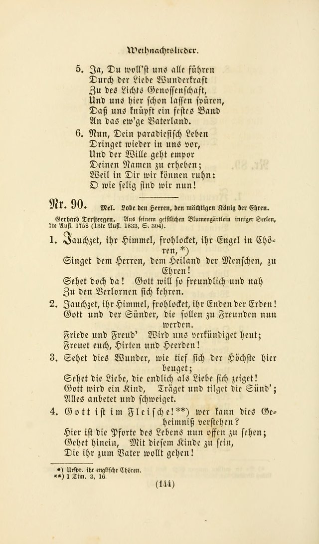 Deutsches Gesangbuch: eine auswahl geistlicher Lieder aus allen Zeiten der Christlichen Kirche page 141