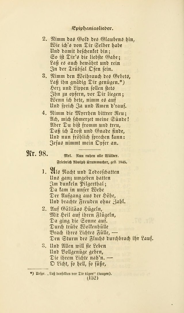 Deutsches Gesangbuch: eine auswahl geistlicher Lieder aus allen Zeiten der Christlichen Kirche page 149