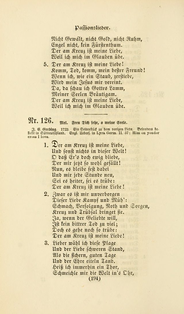 Deutsches Gesangbuch: eine auswahl geistlicher Lieder aus allen Zeiten der Christlichen Kirche page 191