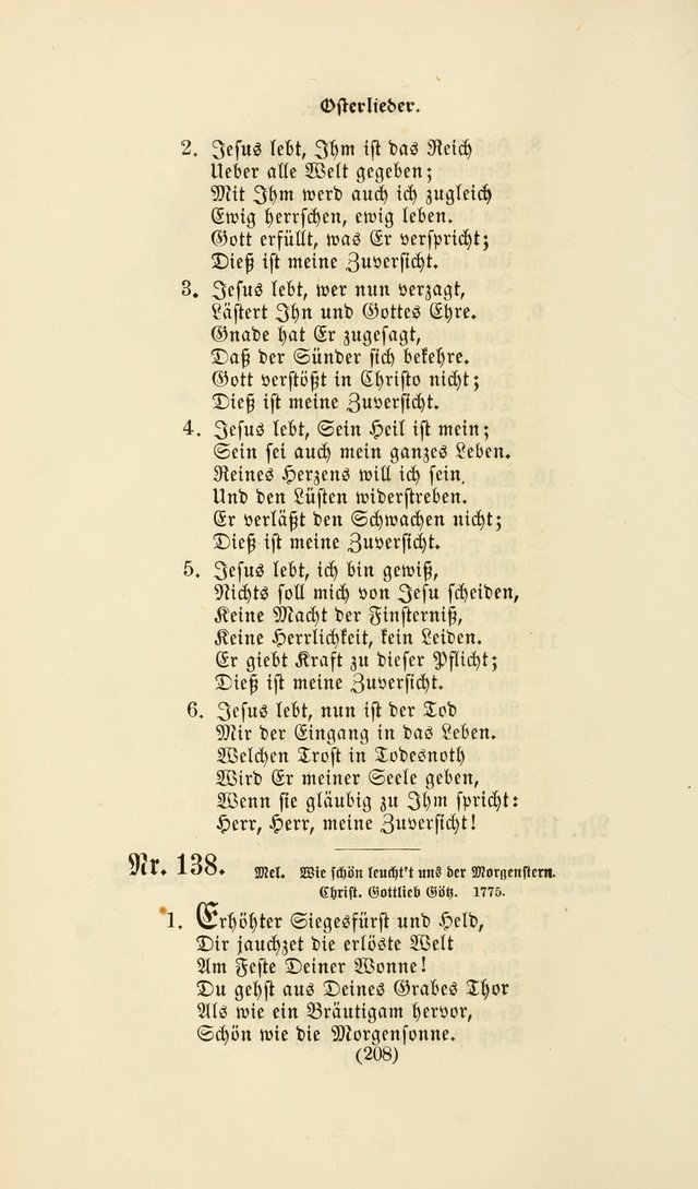 Deutsches Gesangbuch: eine auswahl geistlicher Lieder aus allen Zeiten der Christlichen Kirche page 205