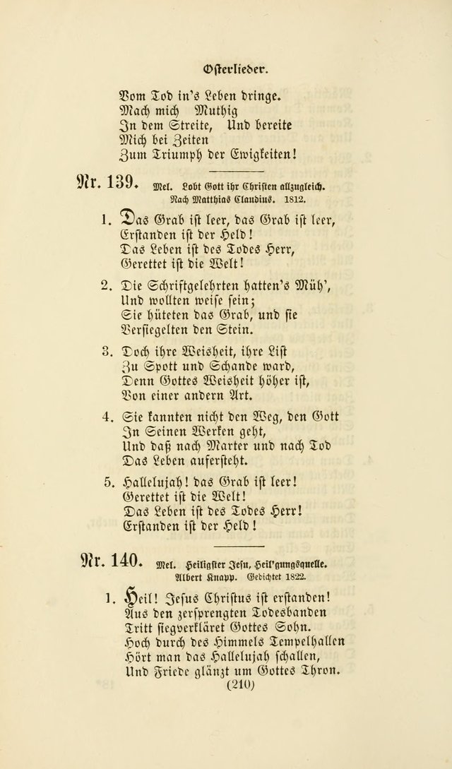 Deutsches Gesangbuch: eine auswahl geistlicher Lieder aus allen Zeiten der Christlichen Kirche page 207