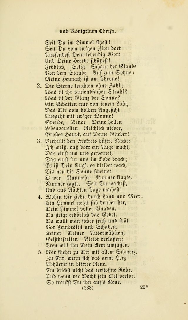 Deutsches Gesangbuch: eine auswahl geistlicher Lieder aus allen Zeiten der Christlichen Kirche page 230