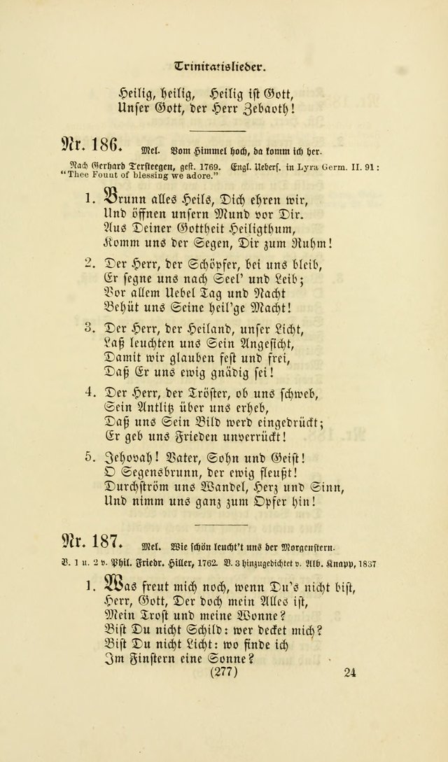 Deutsches Gesangbuch: eine auswahl geistlicher Lieder aus allen Zeiten der Christlichen Kirche page 274