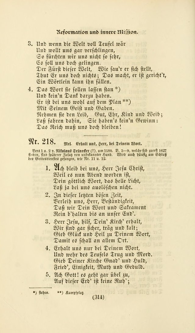 Deutsches Gesangbuch: eine auswahl geistlicher Lieder aus allen Zeiten der Christlichen Kirche page 311