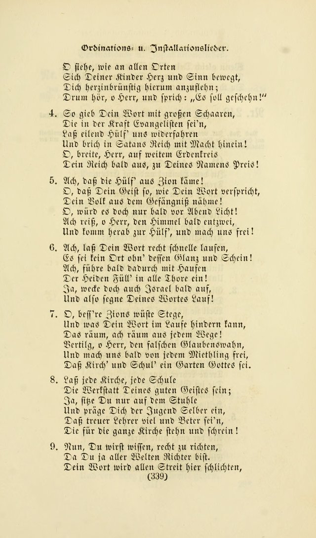 Deutsches Gesangbuch: eine auswahl geistlicher Lieder aus allen Zeiten der Christlichen Kirche page 336