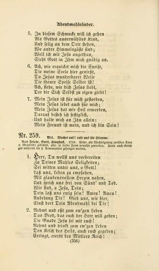 Deutsches Gesangbuch: eine auswahl geistlicher Lieder aus allen Zeiten der Christlichen Kirche page 353