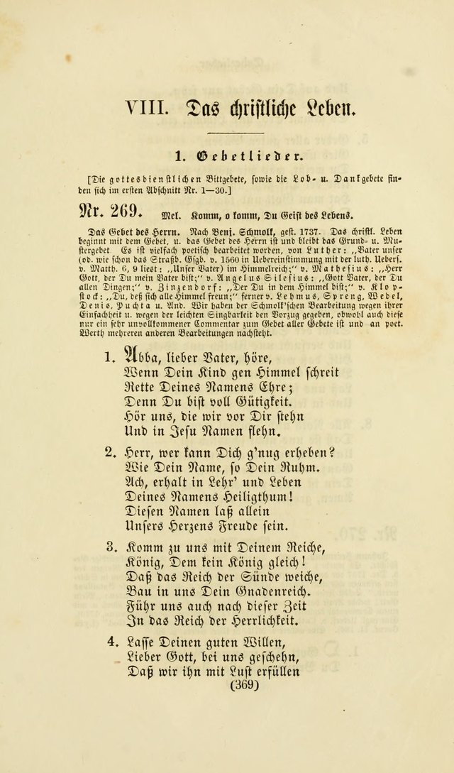 Deutsches Gesangbuch: eine auswahl geistlicher Lieder aus allen Zeiten der Christlichen Kirche page 366