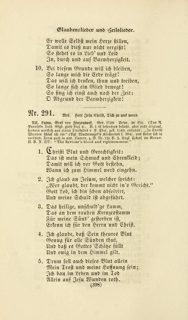 Deutsches Gesangbuch: eine auswahl geistlicher Lieder aus allen Zeiten der Christlichen Kirche page 395