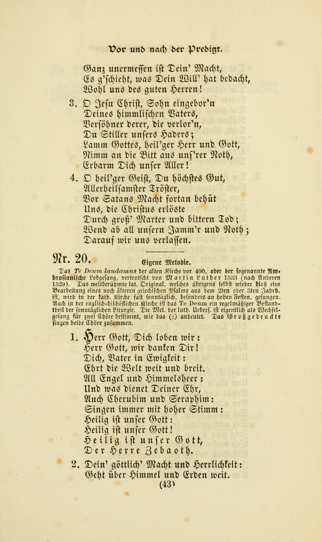 Deutsches Gesangbuch: eine auswahl geistlicher Lieder aus allen Zeiten der Christlichen Kirche page 40