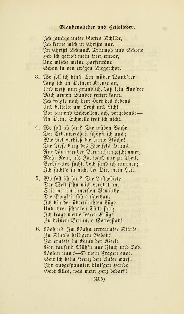 Deutsches Gesangbuch: eine auswahl geistlicher Lieder aus allen Zeiten der Christlichen Kirche page 402