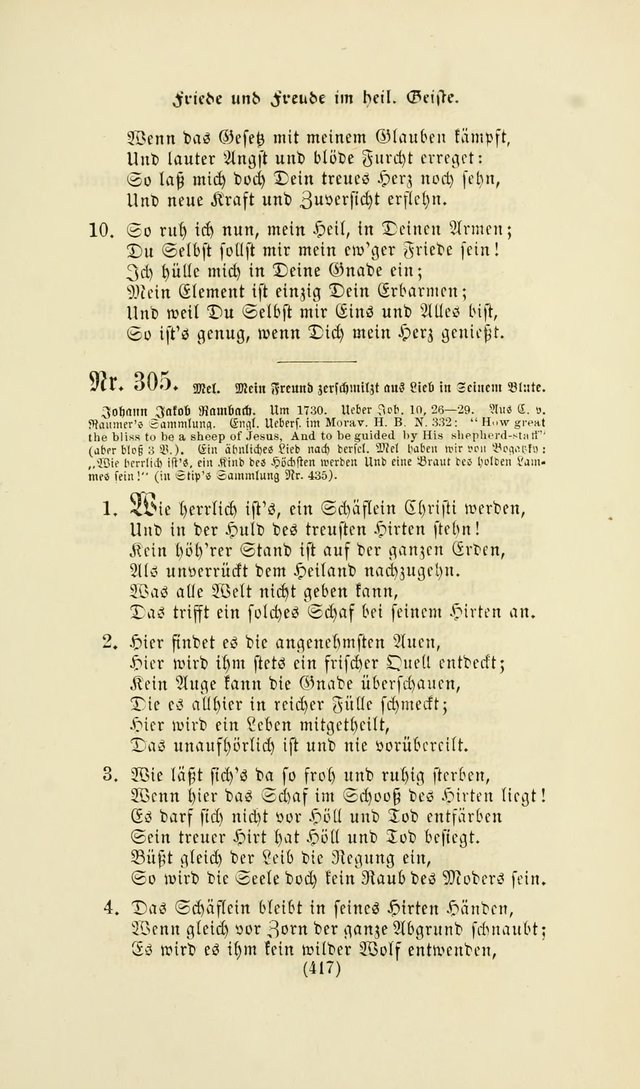 Deutsches Gesangbuch: eine auswahl geistlicher Lieder aus allen Zeiten der Christlichen Kirche page 414