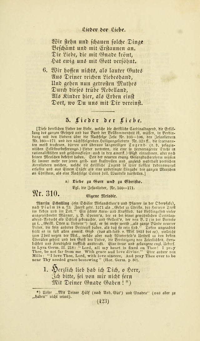 Deutsches Gesangbuch: eine auswahl geistlicher Lieder aus allen Zeiten der Christlichen Kirche page 420