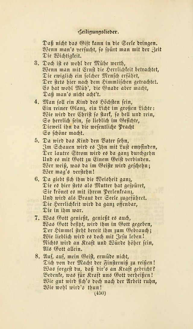 Deutsches Gesangbuch: eine auswahl geistlicher Lieder aus allen Zeiten der Christlichen Kirche page 447