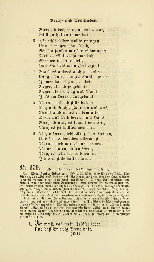 Deutsches Gesangbuch: eine auswahl geistlicher Lieder aus allen Zeiten der Christlichen Kirche page 488