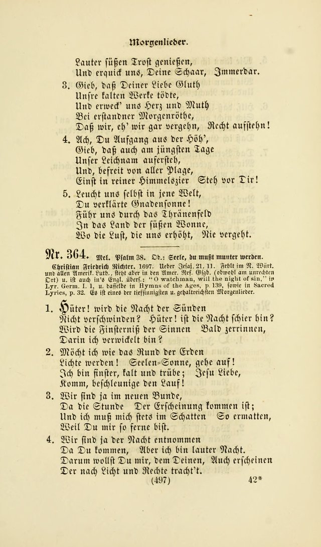 Deutsches Gesangbuch: eine auswahl geistlicher Lieder aus allen Zeiten der Christlichen Kirche page 494