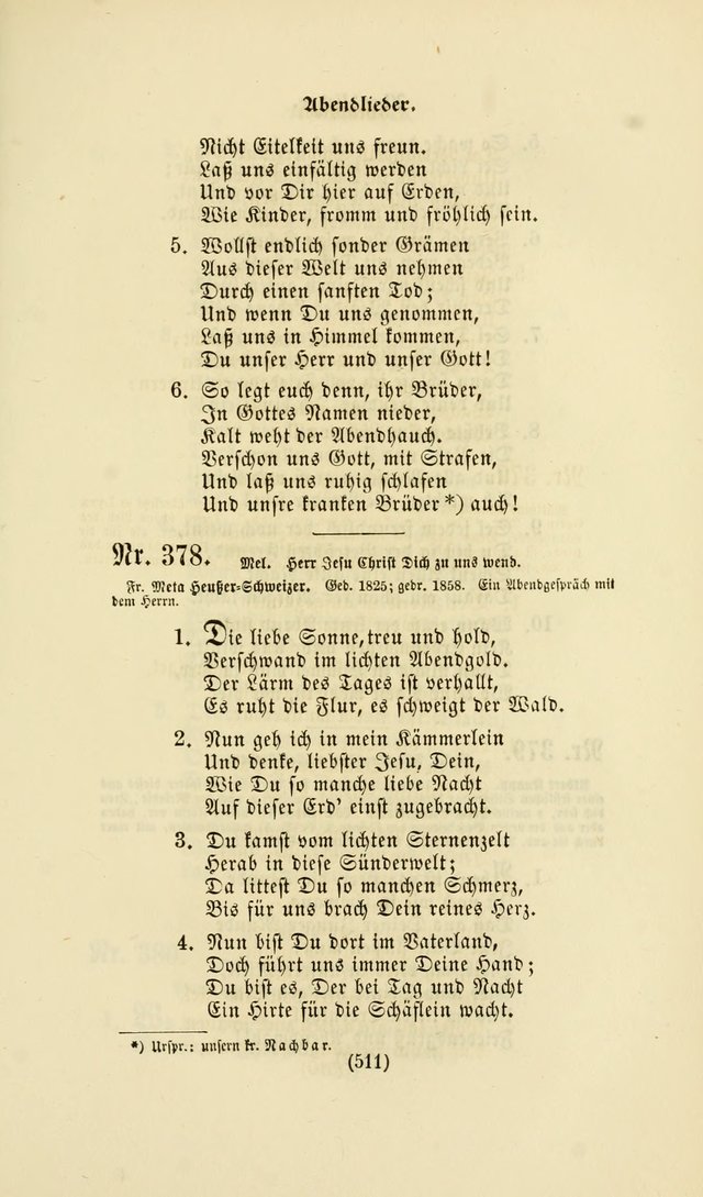 Deutsches Gesangbuch: eine auswahl geistlicher Lieder aus allen Zeiten der Christlichen Kirche page 508