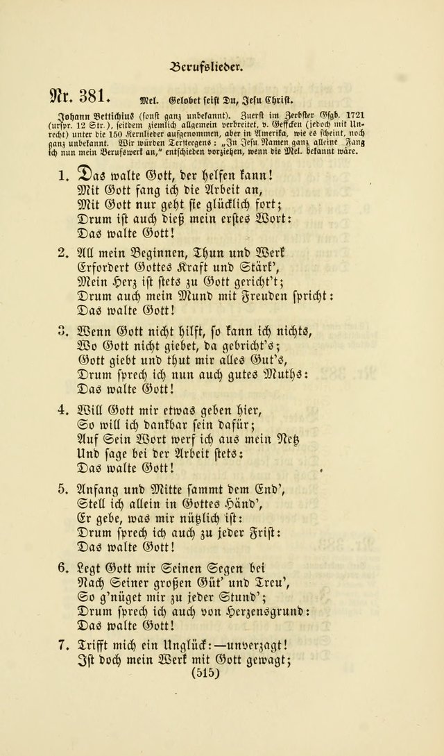 Deutsches Gesangbuch: eine auswahl geistlicher Lieder aus allen Zeiten der Christlichen Kirche page 512