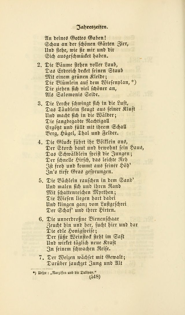 Deutsches Gesangbuch: eine auswahl geistlicher Lieder aus allen Zeiten der Christlichen Kirche page 515