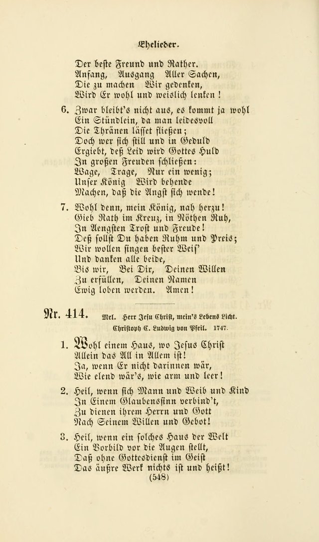 Deutsches Gesangbuch: eine auswahl geistlicher Lieder aus allen Zeiten der Christlichen Kirche page 545