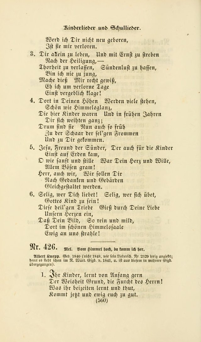 Deutsches Gesangbuch: eine auswahl geistlicher Lieder aus allen Zeiten der Christlichen Kirche page 557