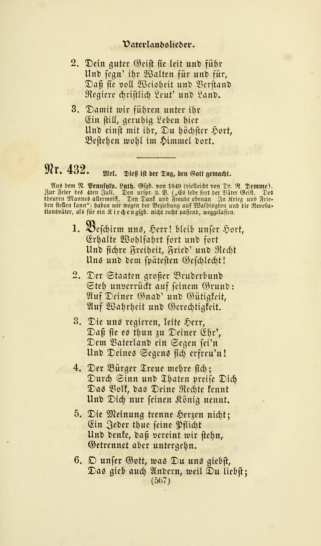 Deutsches Gesangbuch: eine auswahl geistlicher Lieder aus allen Zeiten der Christlichen Kirche page 564