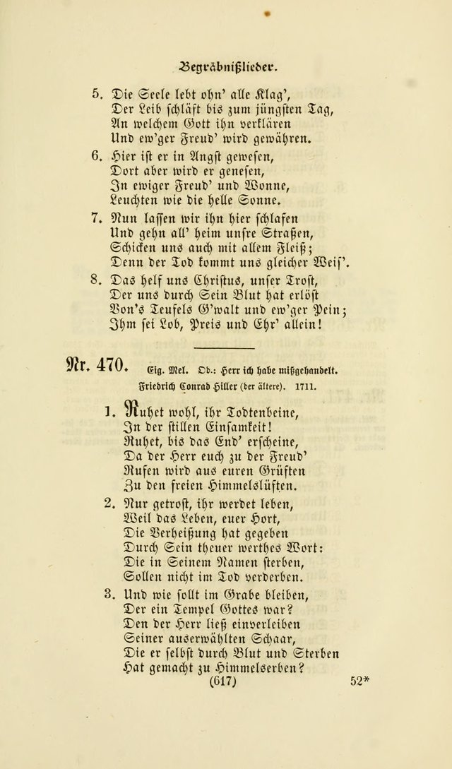 Deutsches Gesangbuch: eine auswahl geistlicher Lieder aus allen Zeiten der Christlichen Kirche page 614