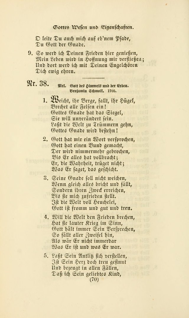 Deutsches Gesangbuch: eine auswahl geistlicher Lieder aus allen Zeiten der Christlichen Kirche page 67