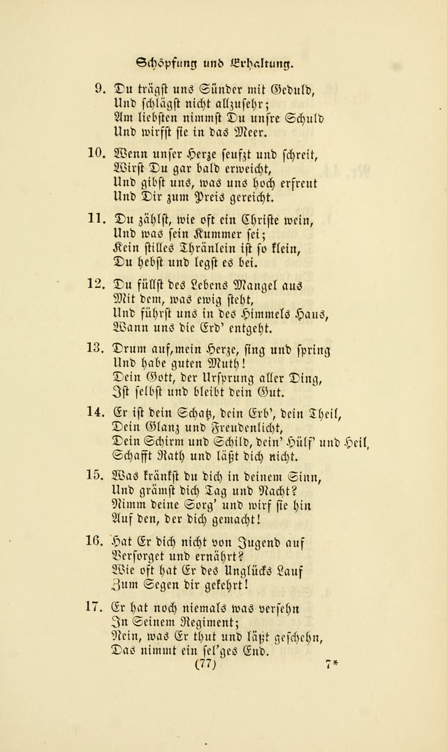 Deutsches Gesangbuch: eine auswahl geistlicher Lieder aus allen Zeiten der Christlichen Kirche page 74