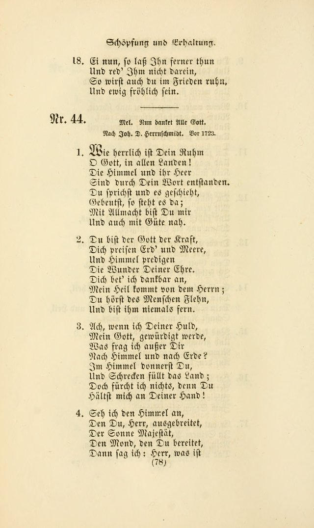 Deutsches Gesangbuch: eine auswahl geistlicher Lieder aus allen Zeiten der Christlichen Kirche page 75