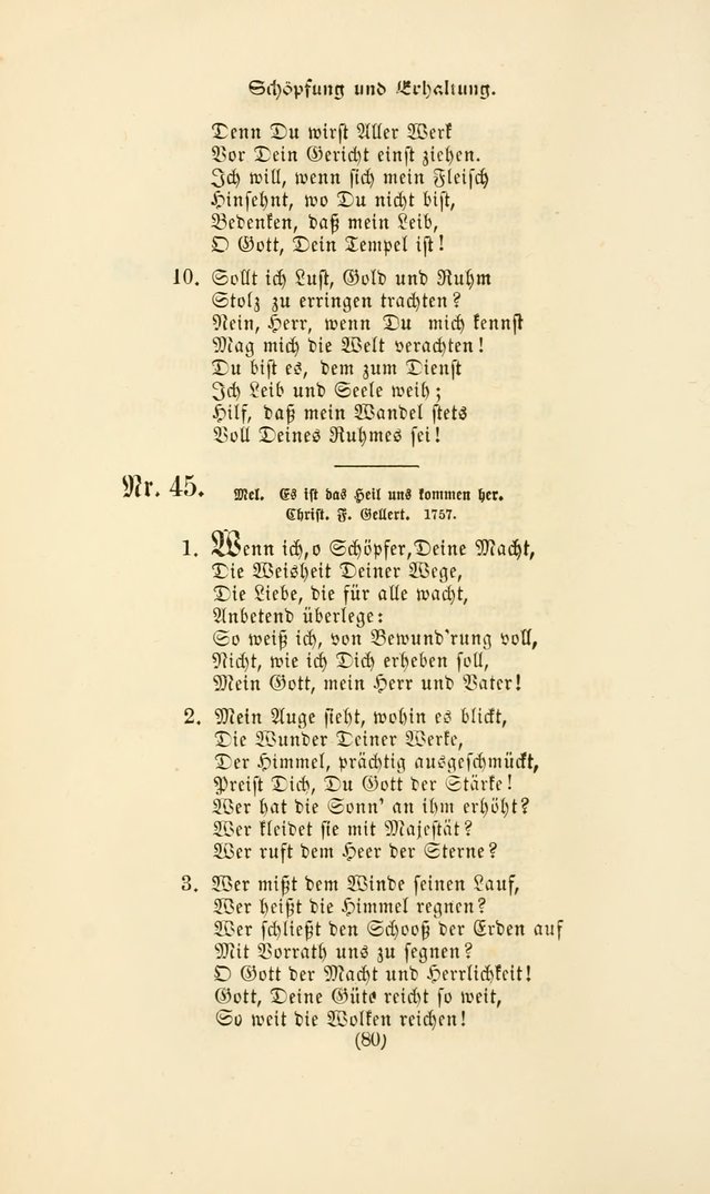 Deutsches Gesangbuch: eine auswahl geistlicher Lieder aus allen Zeiten der Christlichen Kirche page 77