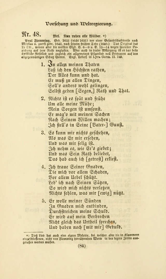 Deutsches Gesangbuch: eine auswahl geistlicher Lieder aus allen Zeiten der Christlichen Kirche page 81