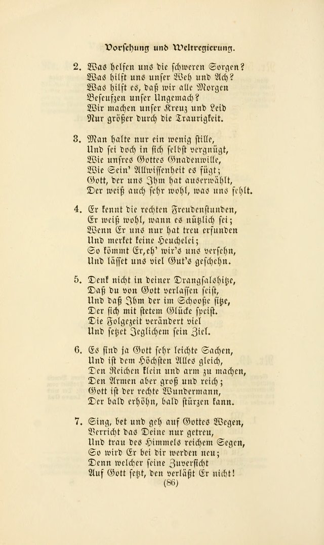 Deutsches Gesangbuch: eine auswahl geistlicher Lieder aus allen Zeiten der Christlichen Kirche page 83