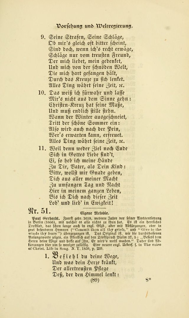 Deutsches Gesangbuch: eine auswahl geistlicher Lieder aus allen Zeiten der Christlichen Kirche page 86