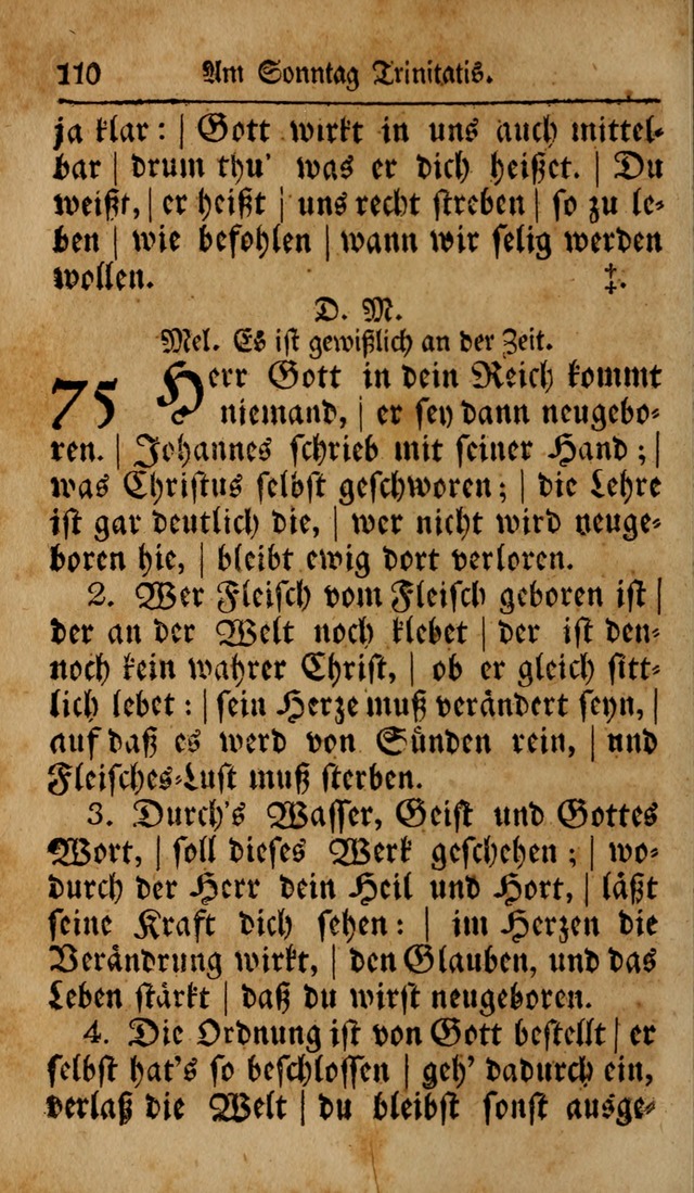 Das neu eingerichtete Gesang-buch: bestehend aus einer Sammlung der besten Lieder, zum gebrauch des öffentlichen Deutschen Gottesdienstes