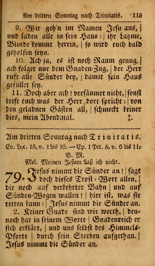 Das neu eingerichtete Gesang-buch: bestehend aus einer Sammlung der besten Lieder, zum gebrauch des öffentlichen Deutschen Gottesdienstes