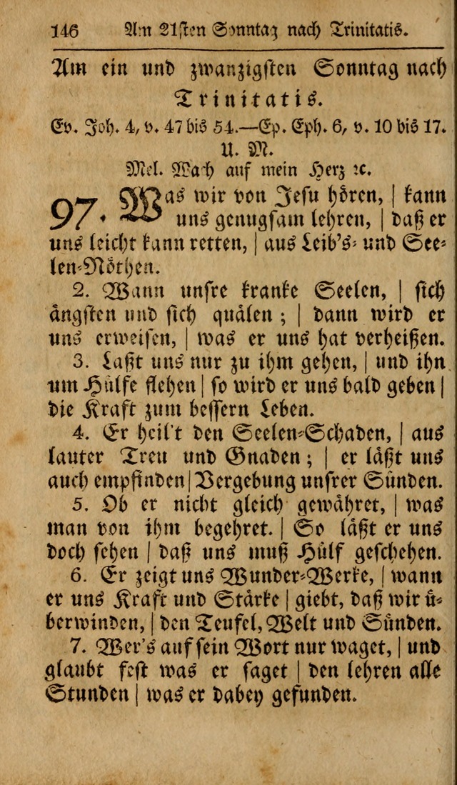 Das neu eingerichtete Gesang-buch: bestehend aus einer Sammlung der besten Lieder, zum gebrauch des öffentlichen Deutschen Gottesdienstes